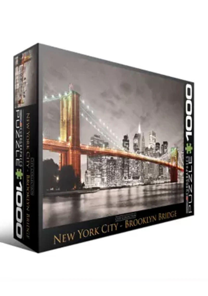 City Collection - New York City - Brooklyn Bridge: 1000 Pieces