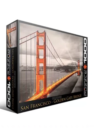 City Collection - San Francisco - Golden Gate Bridge: 1000 Pieces