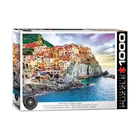 Manarola, Cinque-Terre - Mediterranean Oasis, Italy: 1000 Pcs