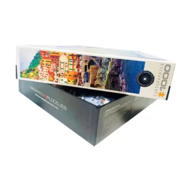 Manarola, Cinque-Terre - Mediterranean Oasis, Italy: 1000 Pcs