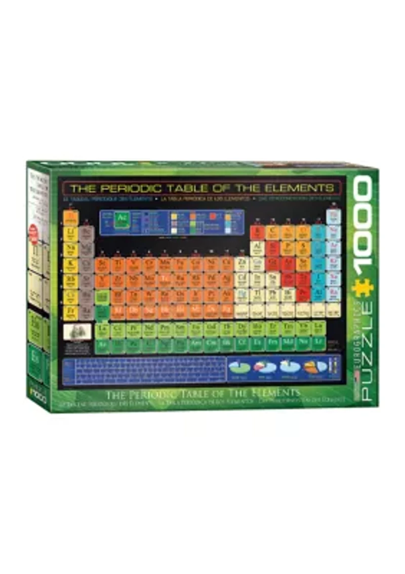 The Periodic Table of the Elements: 1000 Pieces