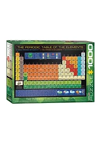 The Periodic Table of the Elements: 1000 Pieces