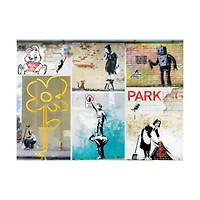 Street Art by Banksy: 1000 Pcs