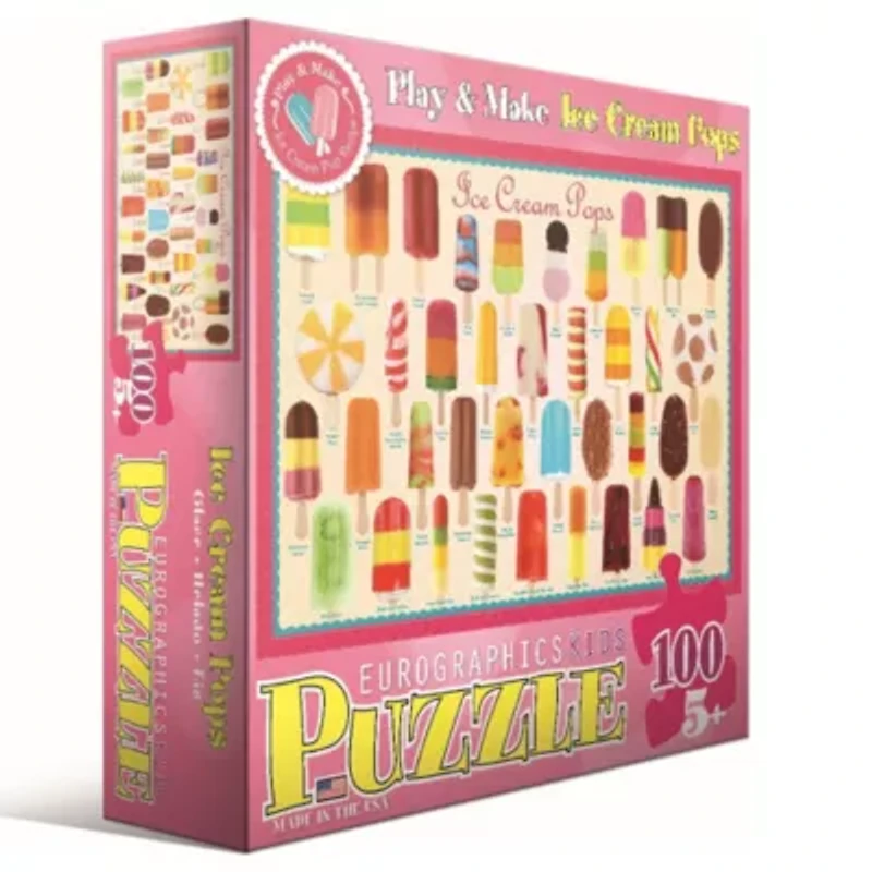 Play & Make Ice Cream Pops: 100 Pcs