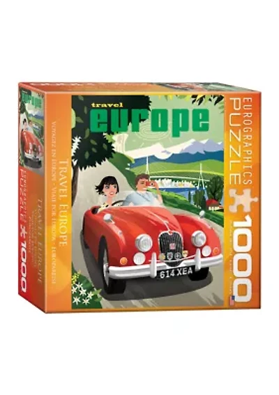 Travel Europe: 1000 Pieces