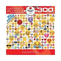 EmojiPuzzle XL Pieces Family Puzzle: 300 Pcs