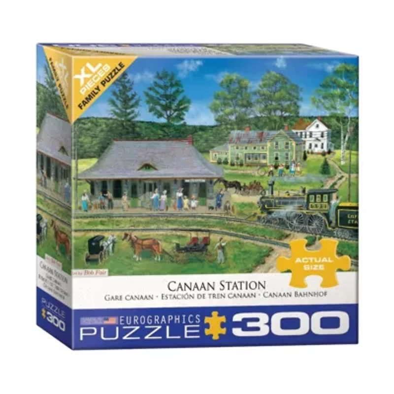 Bob Fair - Canaan Station XL Pieces Family Puzzle: 300 Pcs