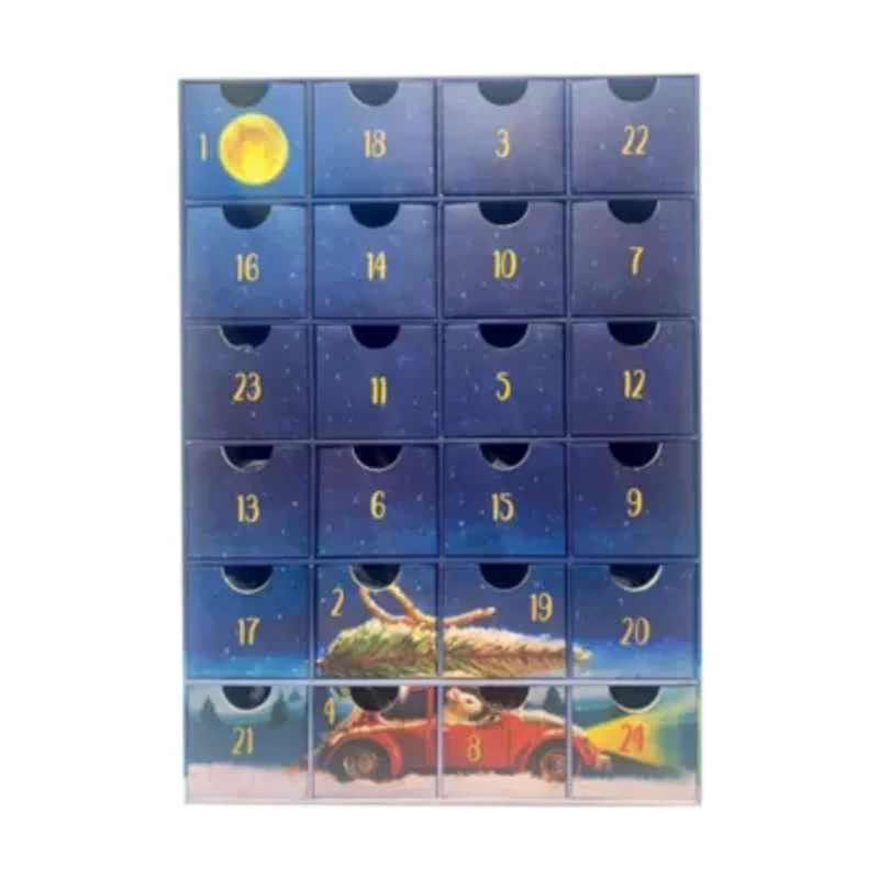 Christmas Animals Advent Calendar - 24 Jigsaw Puzzles: 24 x 50 Pcs