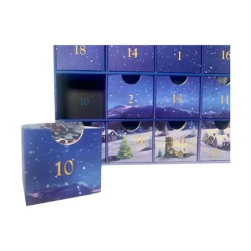 Merry Christmas Advent Calendar - 24 Jigsaw Puzzles: 24 x 50 Pcs