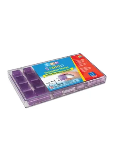 See and Stamp - Transparent Jumbo Lowercase Alphabet Stamps