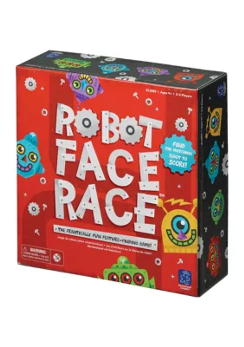 Robot Face Race Game