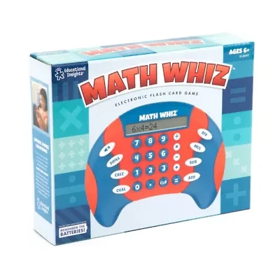 Math Whiz - Electronic Flash Card Game