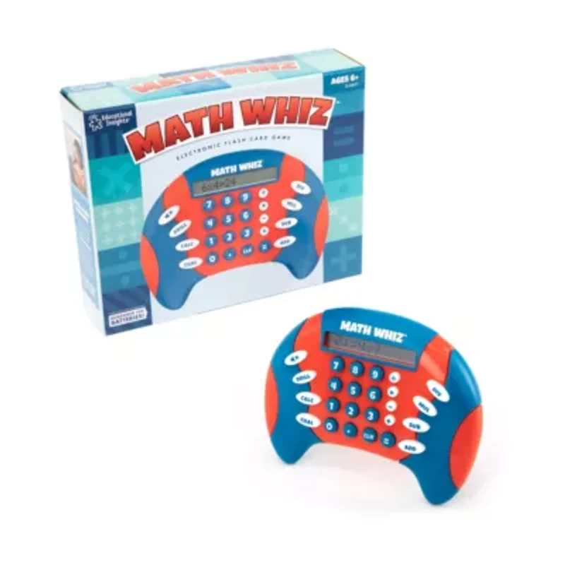 Math Whiz - Electronic Flash Card Game