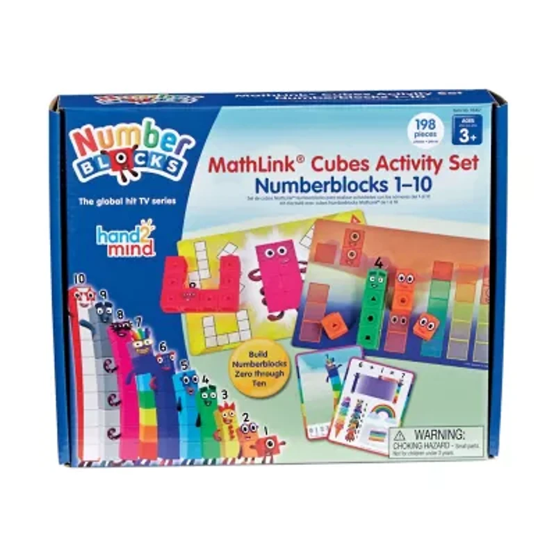 MathLink Cubes Numberblocks 1-10 Activity Set