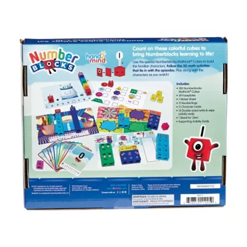 MathLink Cubes Numberblocks 1-10 Activity Set