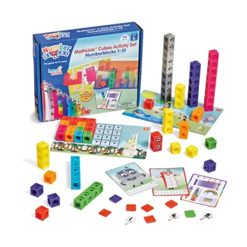 MathLink Cubes Numberblocks 1-10 Activity Set
