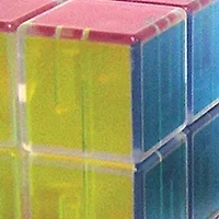 BIG Multicube Brain Teaser Puzzle - Clear Cube