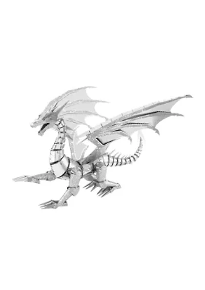 ICONX 3D Metal Model Kit - Silver Dragon