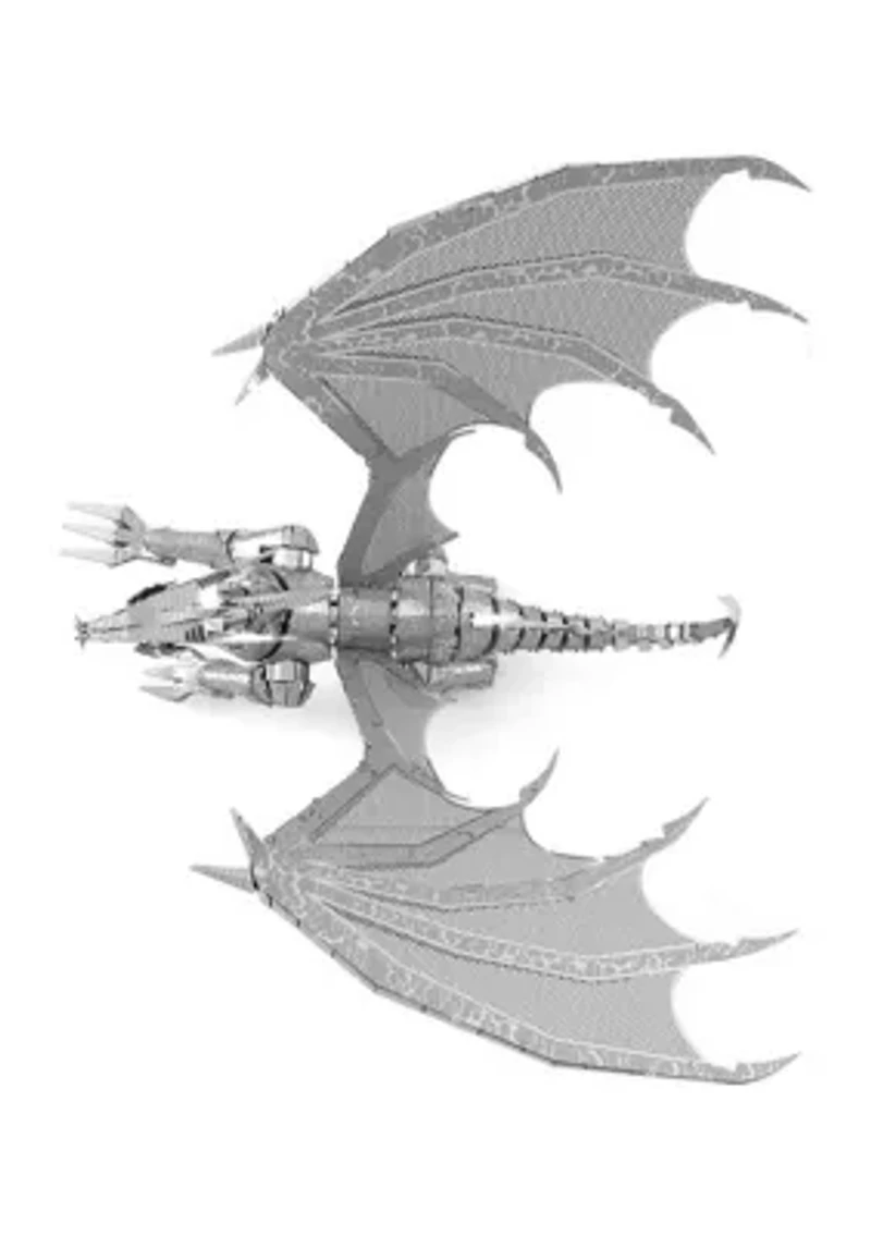 ICONX 3D Metal Model Kit - Silver Dragon