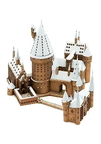 Metal Earth Premium Series ICONX 3D Metal Model Kit - Harry Potter Hogwarts in Snow