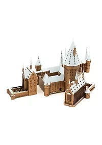Metal Earth Premium Series ICONX 3D Metal Model Kit - Harry Potter Hogwarts in Snow