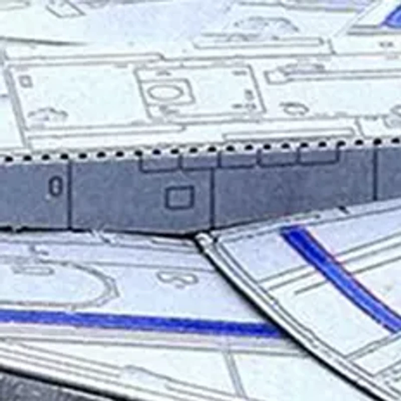 Star Wars Lando's Millennium Falcon Metal Earth ICONX 3D Metal Model Kit