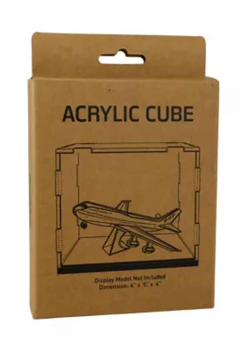 Metal Earth Acrylic Display Cube - 4 x 5 x 4 inches