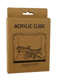 Metal Earth Acrylic Display Cube - 4 x 5 x 4 inches