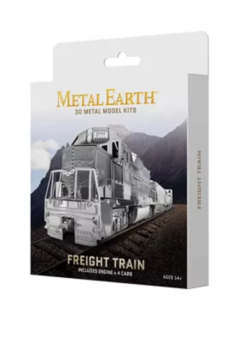 Metal Earth 3D Metal Model Kit Freight Train Box Set