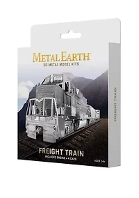 Metal Earth 3D Metal Model Kit Freight Train Box Set