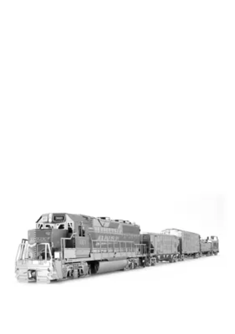 Metal Earth 3D Metal Model Kit Freight Train Box Set