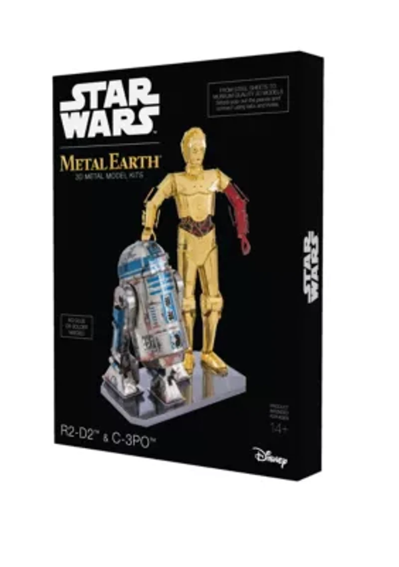 Star Wars R2-D2 & C-3PO Metal Earth 3D Metal Model Kit Box Set