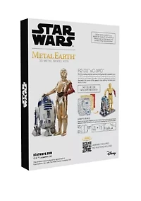 Star Wars R2-D2 & C-3PO Metal Earth 3D Metal Model Kit Box Set