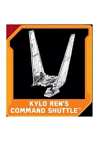 Metal Earth 3D Metal Model Kit - Star Wars Episode 7 Kylo Ren's Command Shuttle