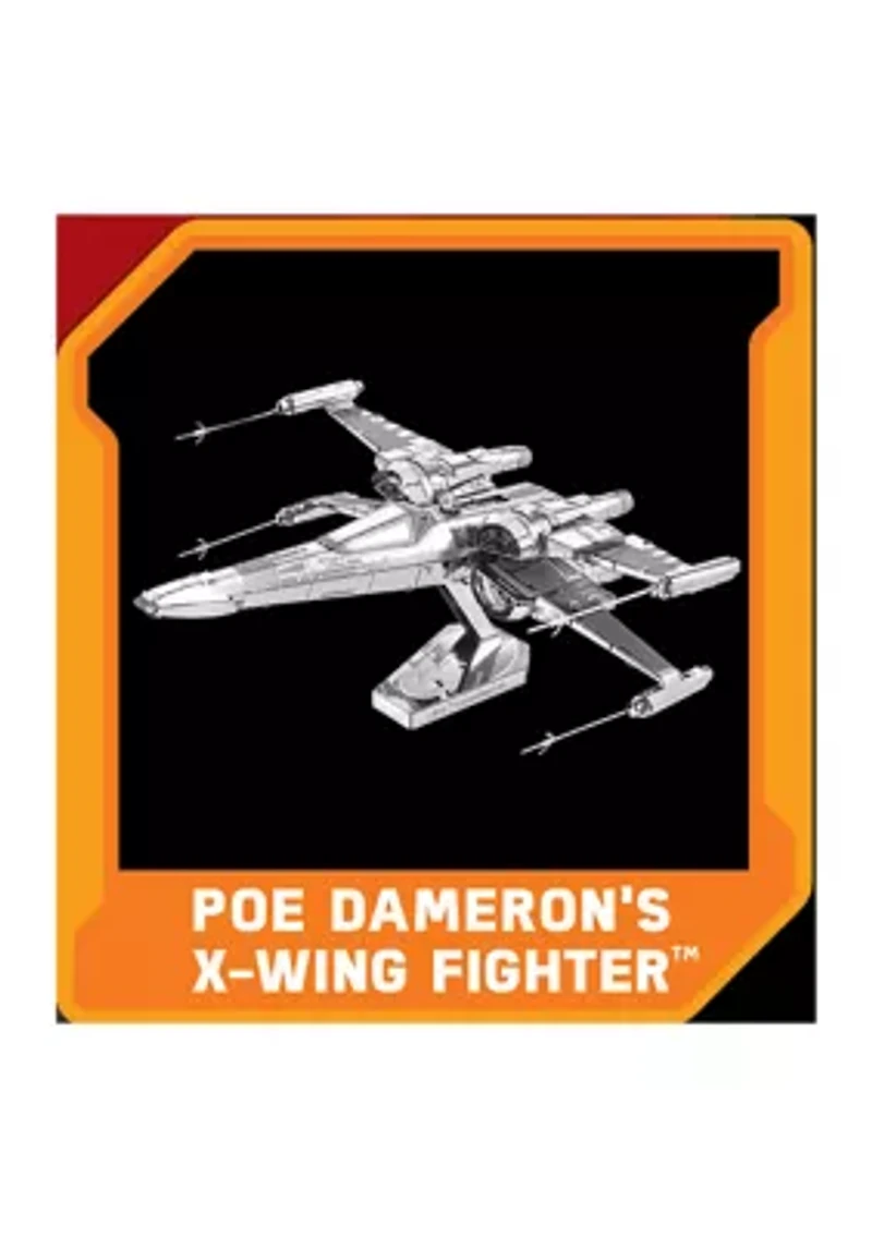 Metal Earth 3D Metal Model Kit - Star Wars Episode 7 Poe Dameron's X-Wing Fighter