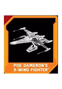 Metal Earth 3D Metal Model Kit - Star Wars Episode 7 Poe Dameron's X-Wing Fighter