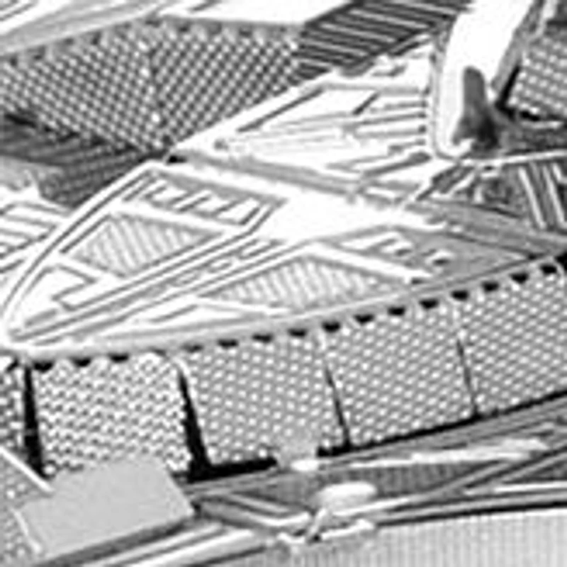 Metal Earth 3D Metal Model Kit - Star Trek Klingon Vor'cha Class