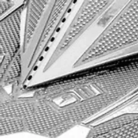 Metal Earth 3D Metal Model Kit - Batman v Superman Batwing