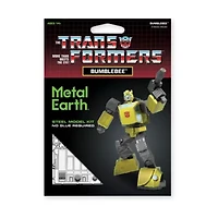 Metal Earth 3D Metal Model Kit - Transformers Color Bumblebee