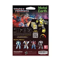 Metal Earth 3D Metal Model Kit - Transformers Color Bumblebee