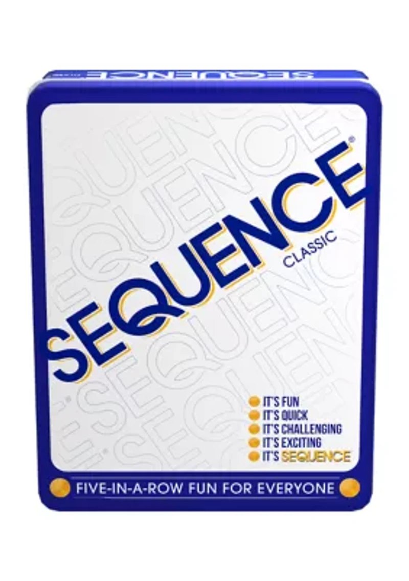 Sequence Classic Game in a Tin