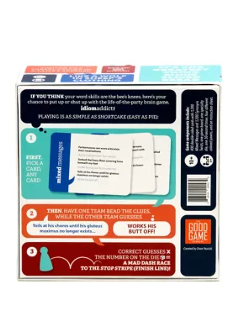  Idiom Addict Family Game 