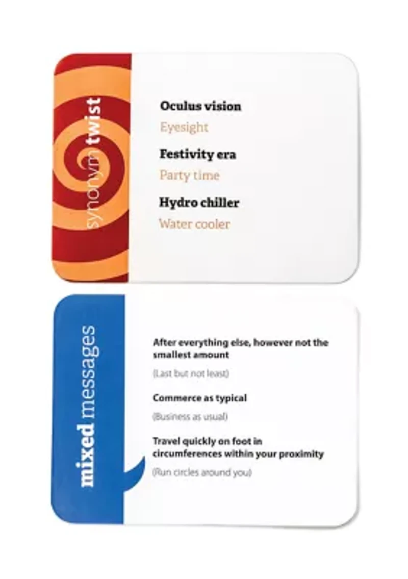  Idiom Addict Family Game 