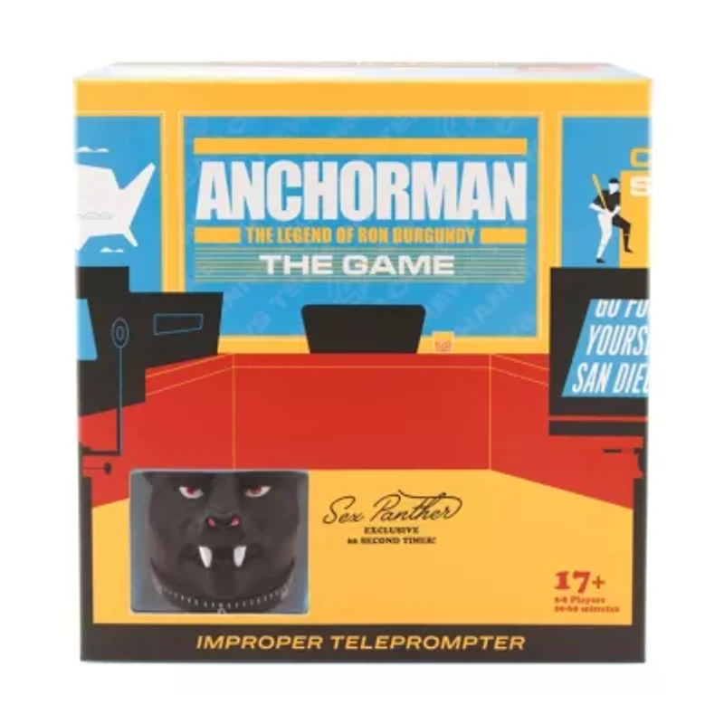 Anchorman: The Legend of Ron Burgundy - Improper Teleprompter Game