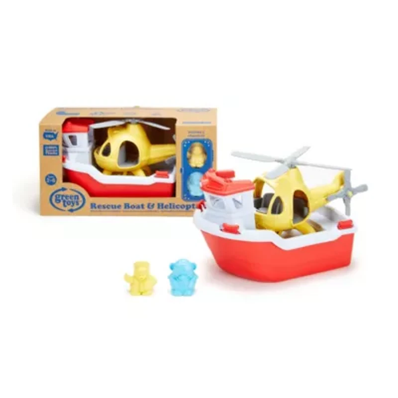 Rescue Boat & Helicopter