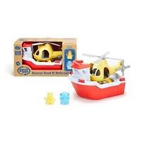 Rescue Boat & Helicopter