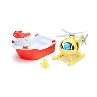 Rescue Boat & Helicopter