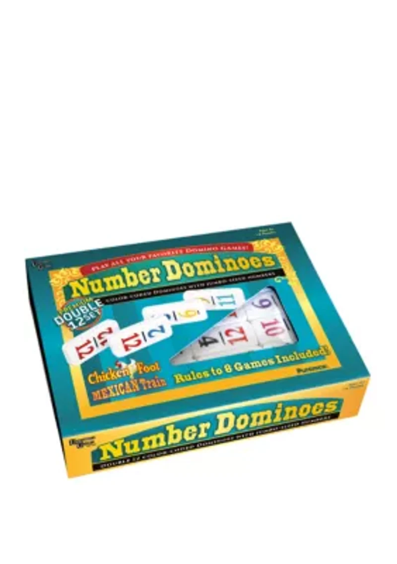Premium Double 12 Number Dominoes Set