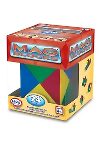 Mag Blocks 24 Piece Construction Set