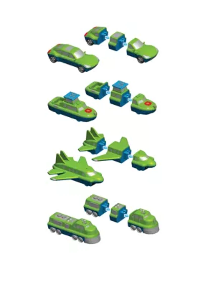 Magnetic Mix or Match Vehicles: Set #1